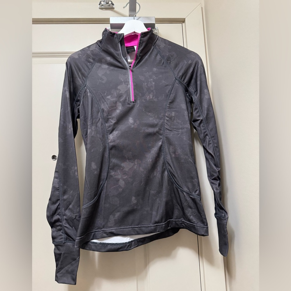 Mondetta Pink and Black Performance Pullover